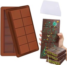 Chocolate Bar Mould x2 -