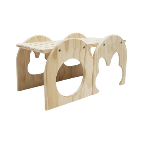 Wooden hare castle - castle, natural
