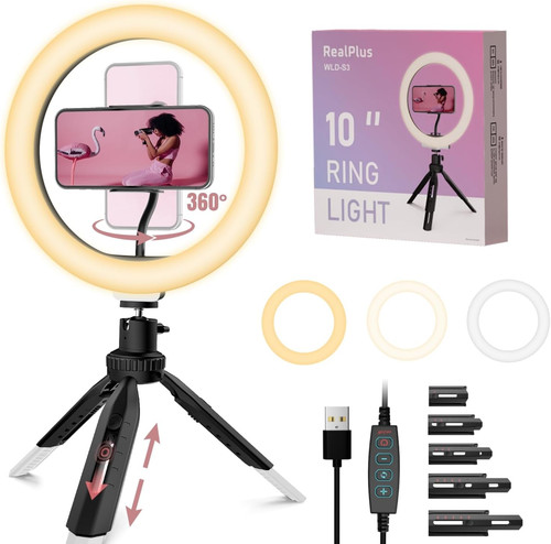 Realplus led ring light - led, light,