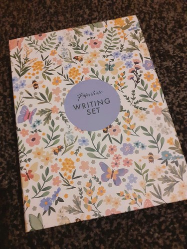 Paperchase floral writing set - floral,