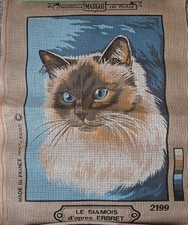 Vintage Margot Tapestry Le Siamois 2199 Unused -Tapestry Only