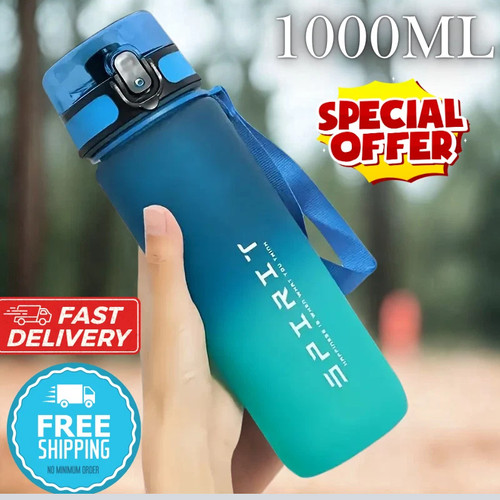 Litre sports water bottle - litre,