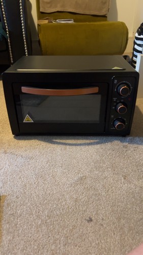 Rose gold microwave oven - gold,