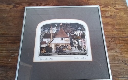 Graham clarke framed signed - framed,,