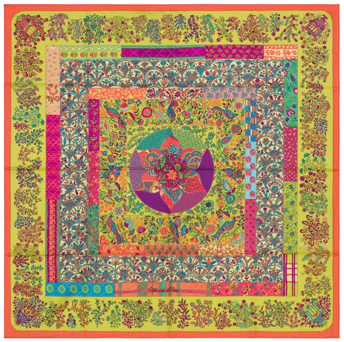 Authentic hermes silk scarf - hermes,