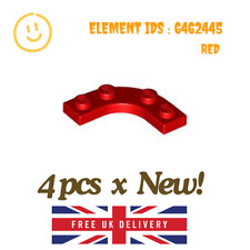 LEGO Part : 4pcs x 68568 -Plate Round Corner 3 x 3  - SELECT COLOUR