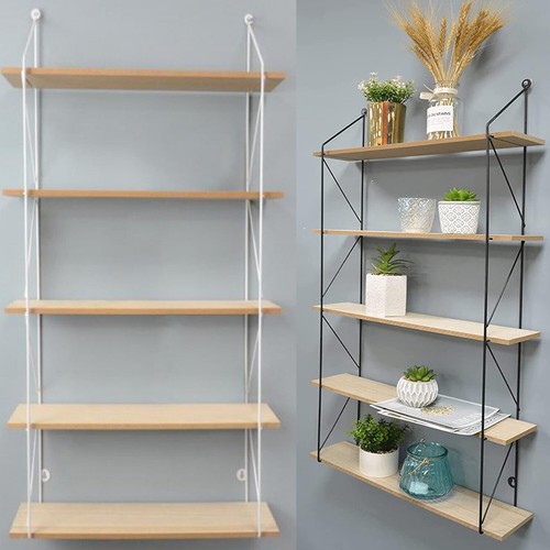 Tier floating shelves metal - 5,