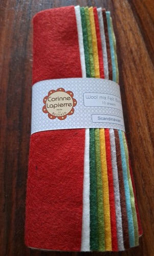Corinne lapierre wool mix felt - wool,