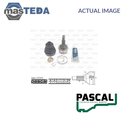 G10345pc driveshaft joint - cv,
