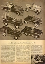 1950 PAPER AD Vintage pedal