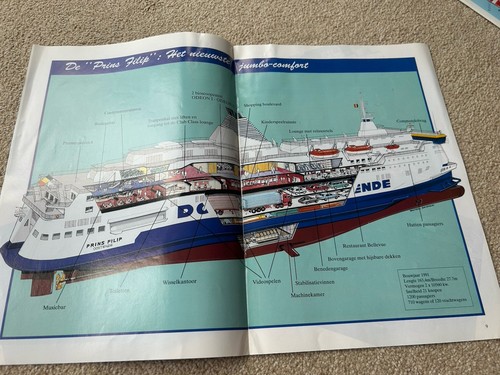 1991 oostende dover ferry - dover,