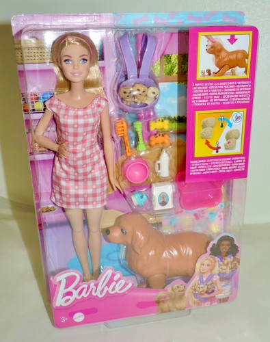 New barbie newborn pups - new,