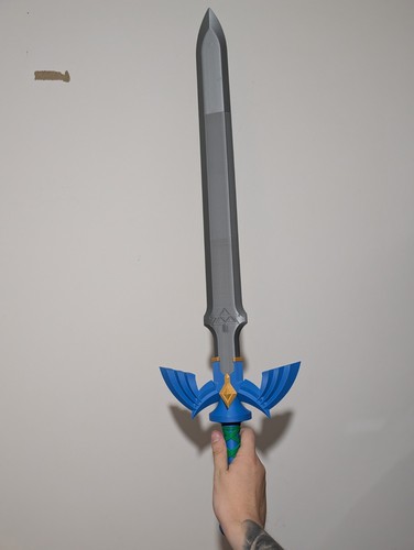 Zelda printed master sword - zelda,