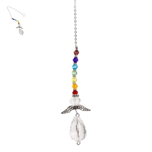 Garden outdoor hanging crystal - garden,