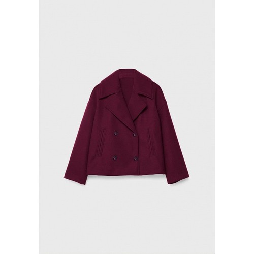 Double breasted lapel blazer - double-breasted,