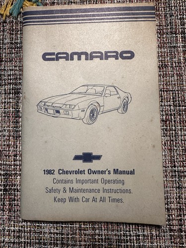 1982 chevrolet camaro - 1982,