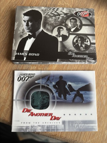 Card james bond die another - 18-card,
