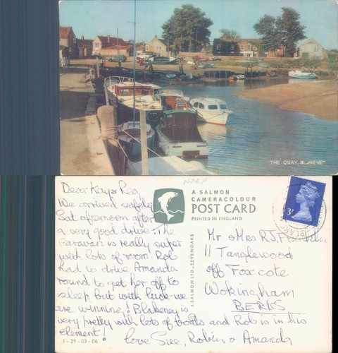 The quay blakeney with - the, boats
