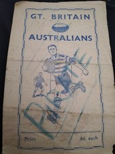 GREAT BRITAIN V AUSTRALIA