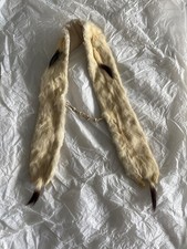 Ermine fur shawl/collar