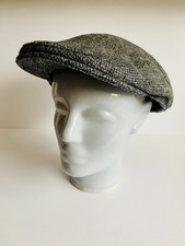 M&S Moon 100% Wool Yorkshire Tweed Flat cap (Peaky Blinders) Size Medium  7-71/8
