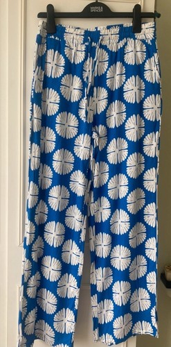 Primark blue white trousers - /,