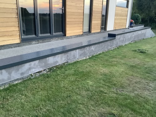 Aluminium coping anthracite - aluminium,