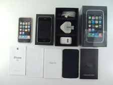 NEW Apple iPhone 3g 8gb 2nd Generation A1241 *Complete Set* - *Rare 02 Leaflet*