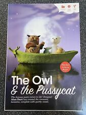 ? SALE!! KNITTING PATTERN Alan Dart The Owl & The Pussycat Poem Pea Boat Toy 