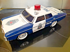 Vintage 1960s Japanese tinplate B/O impala police car