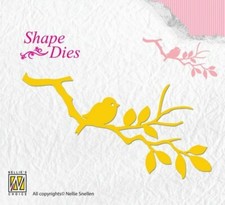 Bird on a Branch - Cutting Die - Shape Dies by Nellie Snellen (SD106)