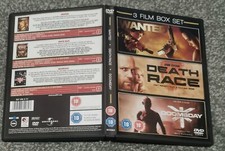 Wanted / Death Race /Doomsday 3-Disc DVD 3-Film Action Box Set Statham Jolie