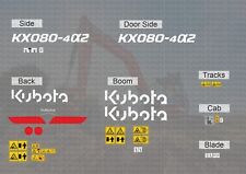 kubota KX080-4a2 Digger