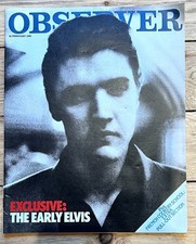 Observer Magazine The Early Elvis Presley 24th February 1980