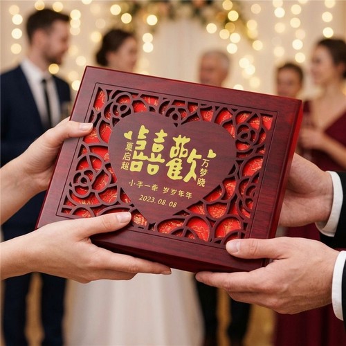 Wooden keepsake memory box for - wooden,