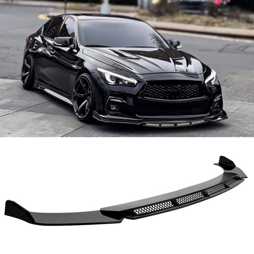 Gloss black front bumper - gloss,