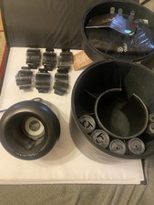 Cloud Nine The O Hair Roller Set  Heat Pod 12 Clips 12 Rollers Good Condition