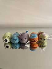 Disney Store Monsters Inc Tsum Tsum Soft Toy Bundle New With Tags Sully Boo Mike