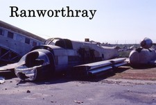 Original Aircraft Slide  7104 A-26B Invader Portugal A.F  Boneyard 1983 #1993