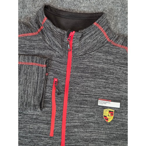 Porsche full zip fleece jacket - full,