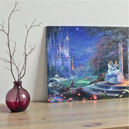 Disney paint thomas kinkade - disney,