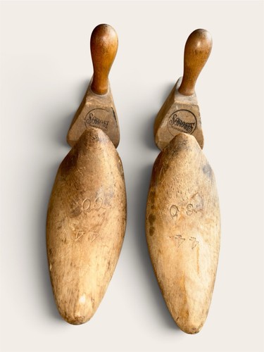 Antique sorosis wooden shoe - antique,