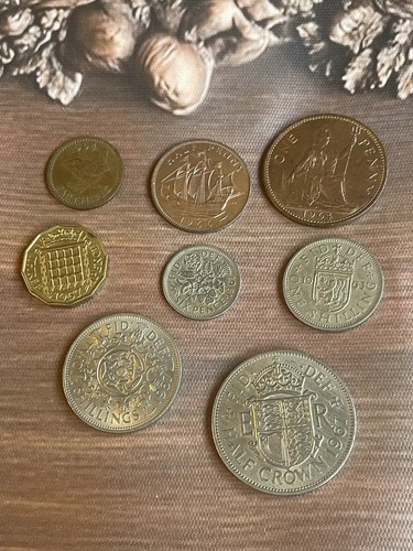 Queen elizabeth coins - queen,