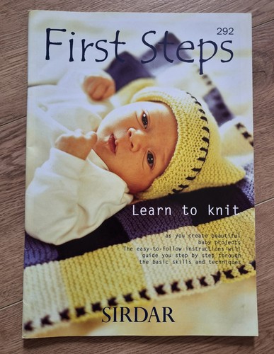 Sirdar first steps knitting - steps,