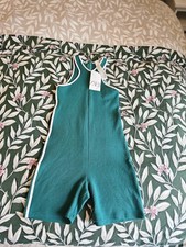 Zara Women's Green Playsuit