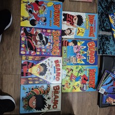 Various Old Comic Book Annuals