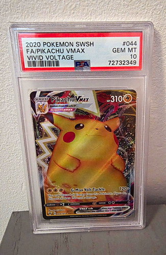 Pokémon tcg pikachu vmax - pikachu,