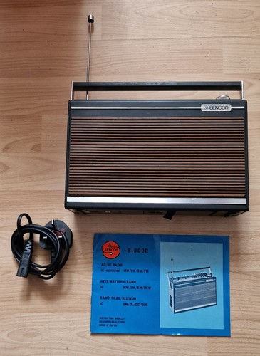 Vintage sencor 9090 portable - sencor,