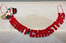 46” Vintage Merry Christmas