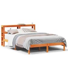 Bed Frame with Headboard Wax